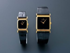 Lot #AN3178A – Jaeger LeCoultre 18k Yellow Gold Matching Watch Set Watches Acquire Now