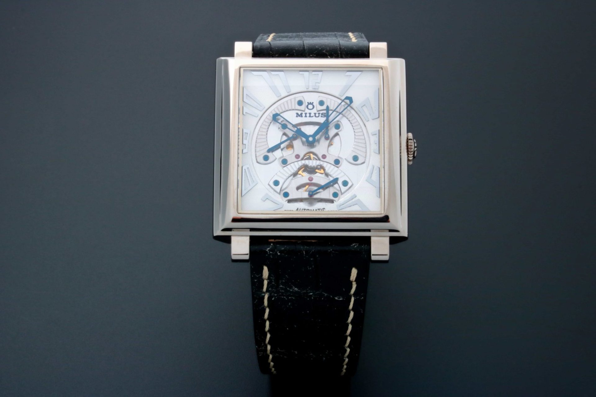 Lot #AN3204B – Milus Herios TriRetrograde Watch HERT301 Lot #AN3204B – Milus Herios TriRetrograde Watch HERT301 Lot #AN3204B – Milus Herios TriRetrograde Watch HERT301 Acquire Now