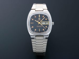 Lot #AN4930F – Omega Seamaster Day Date Star Dial Watch 166.0213 Watches Acquire Now