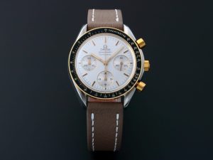 Lot #AN3848 – Rare Omega Speedmaster Tutone Silver Dial Watch 175.0032 Watches Acquire Now