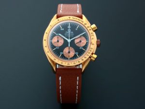 Lot #AN3879 – Rare Rose Gold Omega Speedmaster Watch 3613.50 Omega Acquire Now