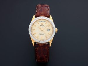 Lot #AN3946 – Rolex Day-Date President Watch 18k Yellow Gold 1807 Watches Acquire Now