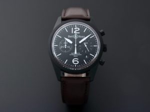 Lot #AN3239 – Bell & Ross Original Carbon Chronograph Watch BRV126-BL-CA/SCA/2 Bell & Ross Acquire Now