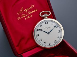 Lot #AN3224 – Breguet 18k White Gold Pocket Watch Pocket Watches Acquire Now
